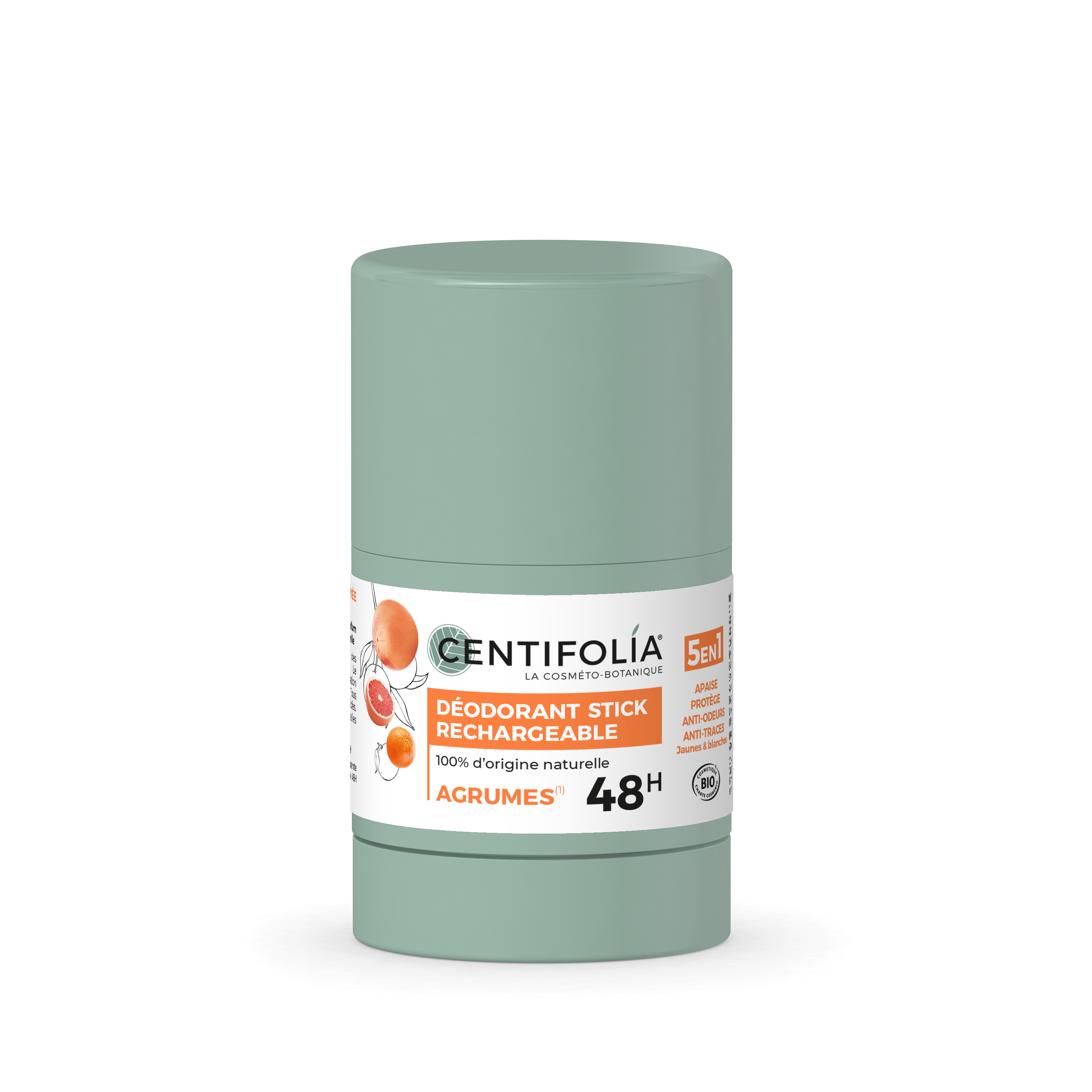 Déodorant BIO CENTIFOLIA 48h - Agrumes
