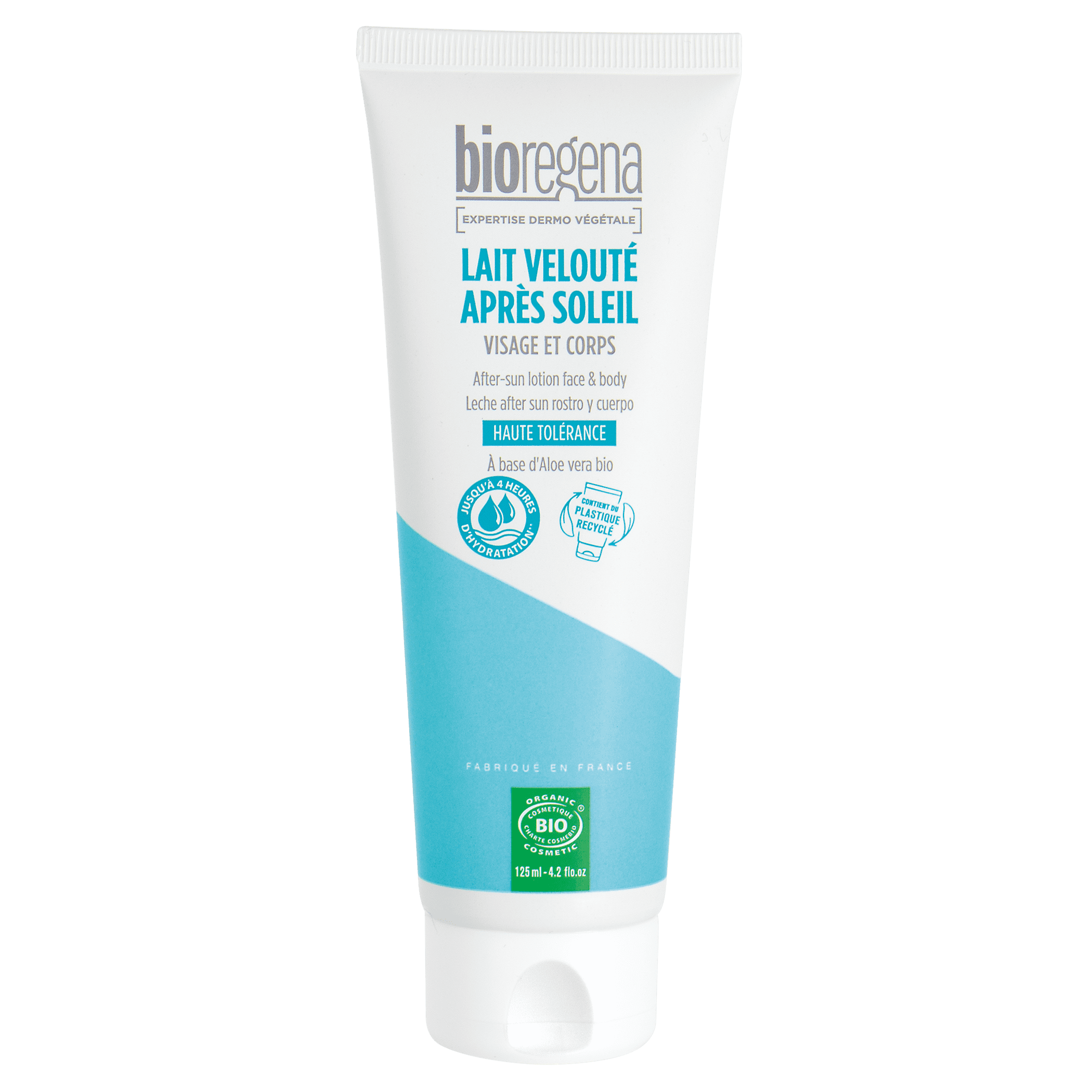 Lait velouté après soleil visage et corps 125ml - adultes et enfants dés 6 ans.
