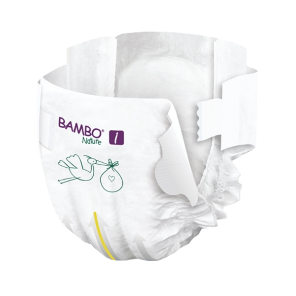 BAMBO NATURE couche Nouveau né (taille 1) 2-4 kg