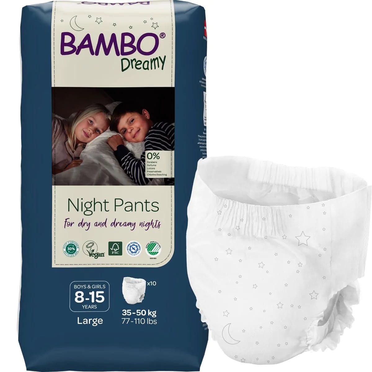BAMBO Dreamy UNISEXE 8-15 Years 35-50 kg.