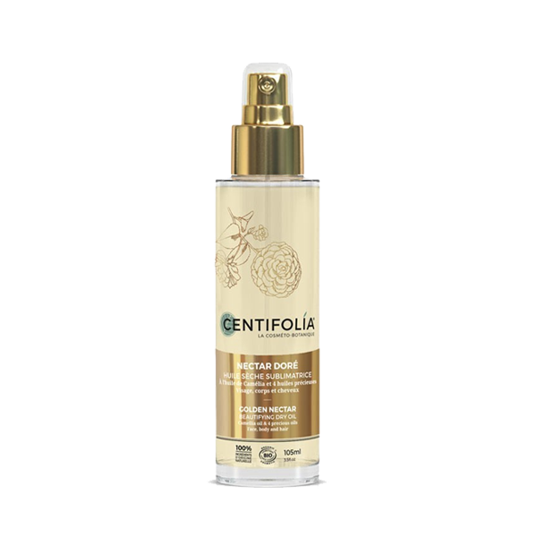 Huile sèche nectar doré 105ml bio