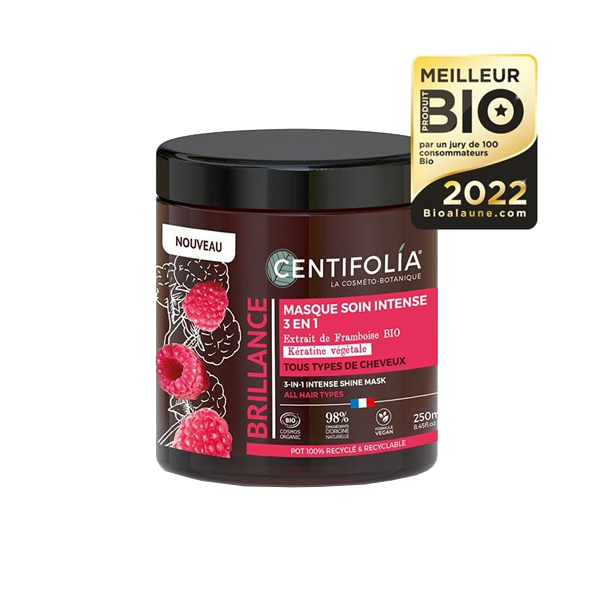 Masque soin brillance intense 3en1 250ml bio