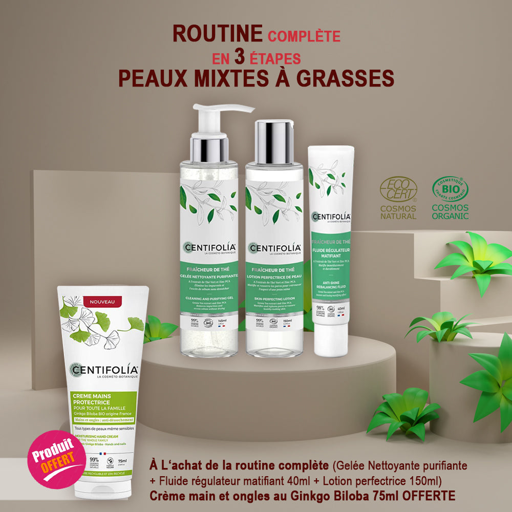 PACK ROUTINE PEAUX MIXTES À GRASSES