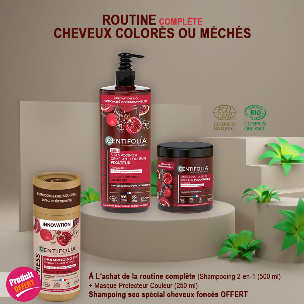 PACK ROUTINE CHEVEUX COLORÉS ET MÉCHÉS