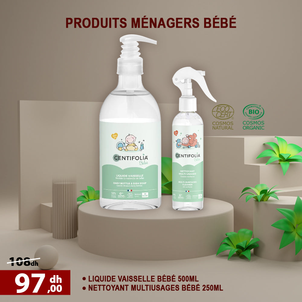PACK PRODUITS MÉNAGERS BÉBÉ !
