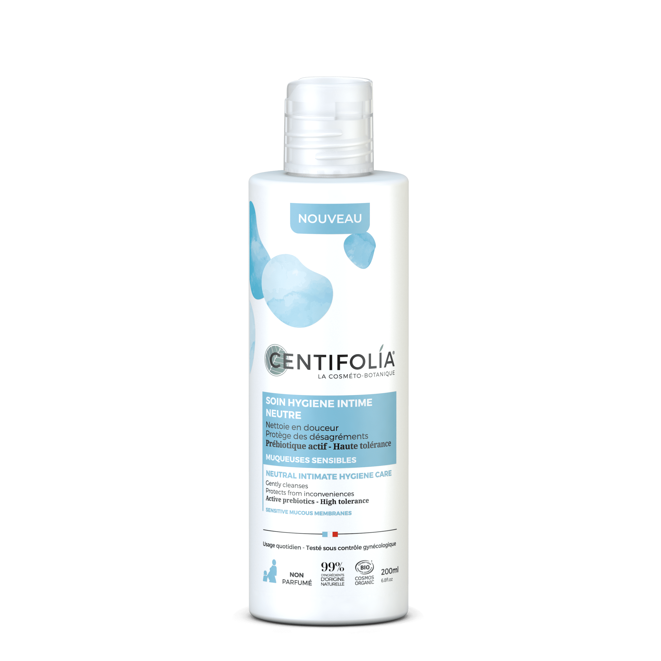 SOIN HYGIENE INTIME NEUTRE 200ml, Nettoie en douceur et protège des désagréments