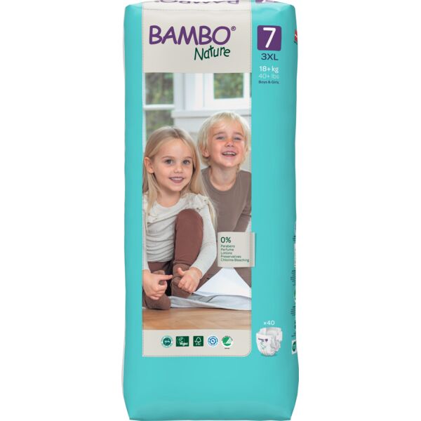 BAMBO NATURE couche bébé 18+kg (taille 7)