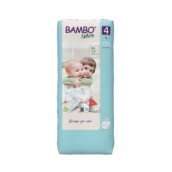 BAMBO NATURE couche bébé 7-14 kg (taille 4)