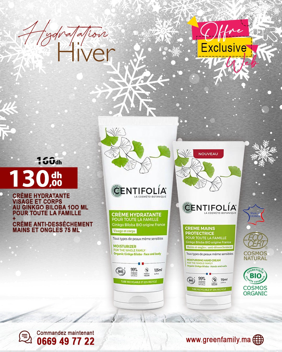 ❄️ Hydratation Hiver – votre peau mérite une protection intense ❄️