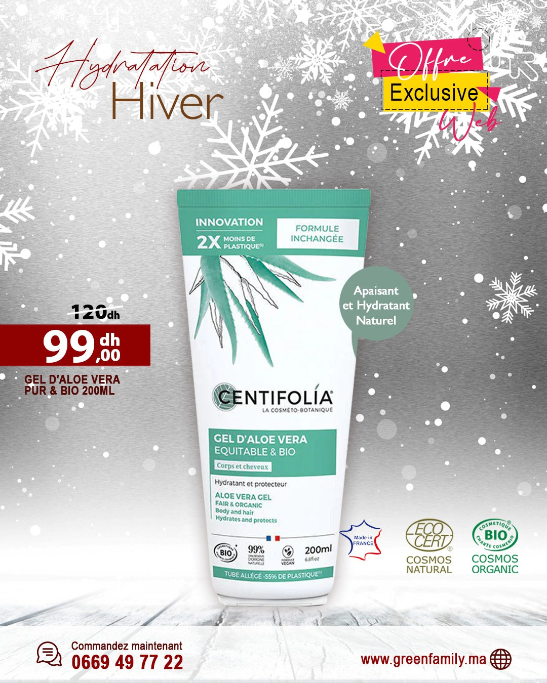 ❄️ Hydratation Hiver – Douceur & confort naturel ❄️