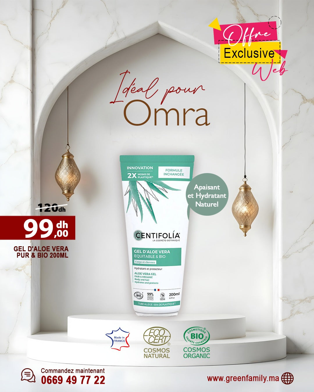 🌙 Pour Omra & peaux sensibles 🌙