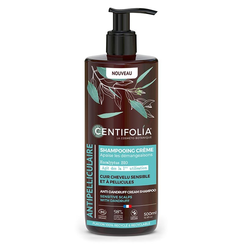 Shamp crème antipelliculaire 500ml bio