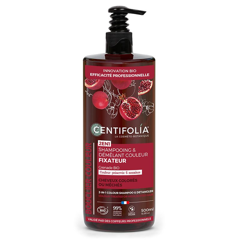 Shampooing & démêlant couleur fixateur 2en1 500 ml
