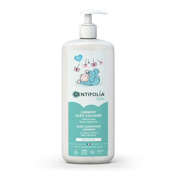 Liniment BIO pour bébé Centifolia - enrichi en cire d'abeille 485ml