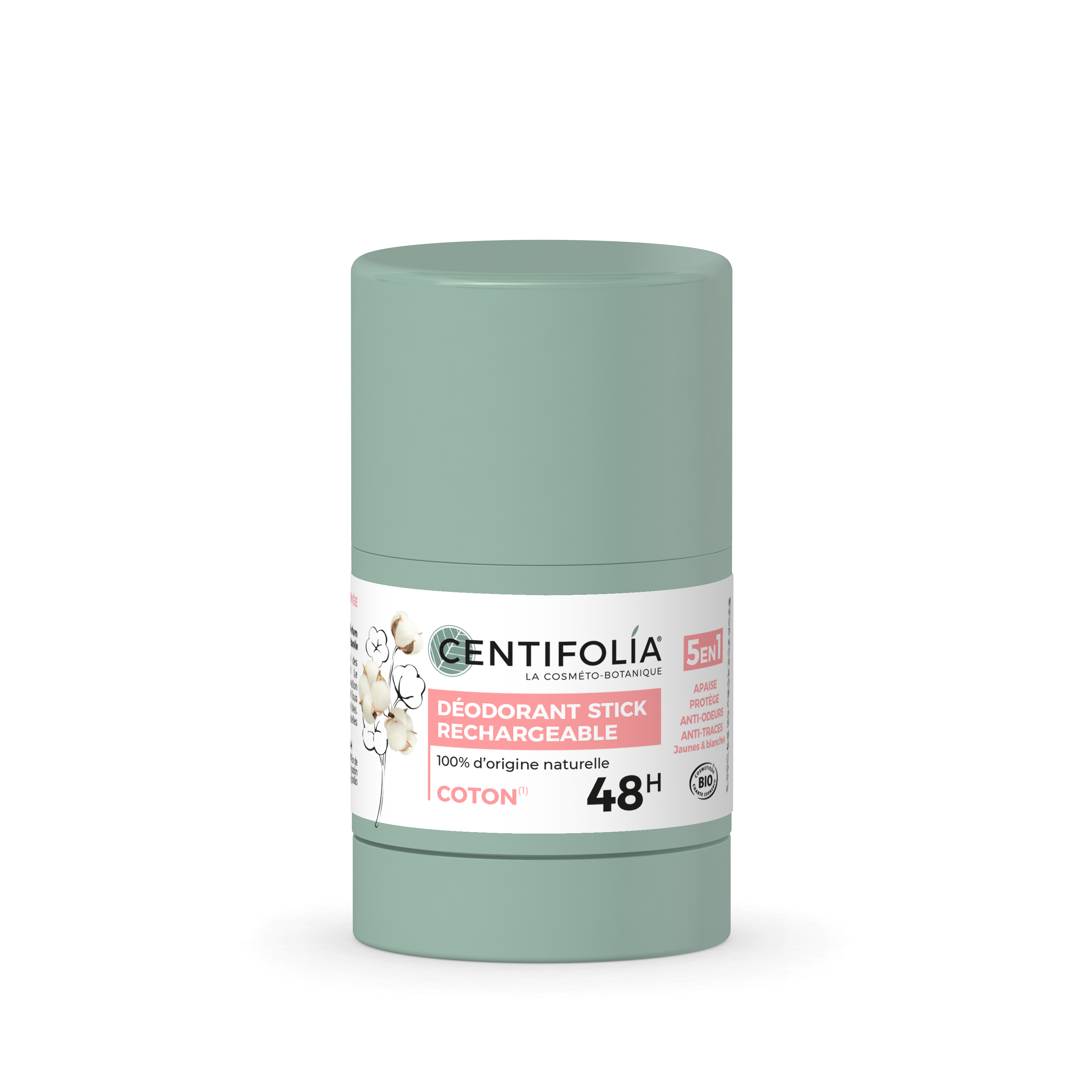 Déodorant BIO CENTIFOLIA 48h - Fleur de Coton