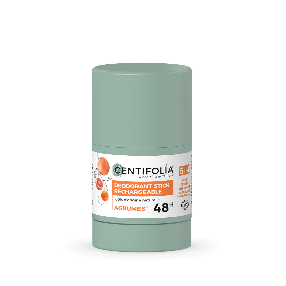 Déodorant BIO CENTIFOLIA 48h - Agrumes