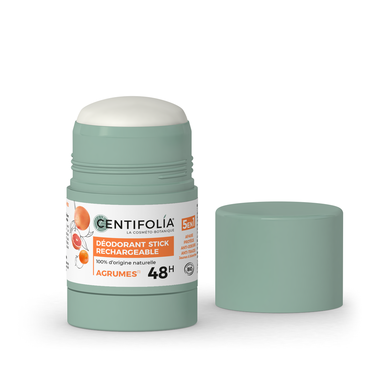 Déodorant BIO CENTIFOLIA 48h - Agrumes