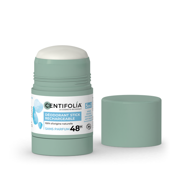 Déodorant BIO CENTIFOLIA 48h - aux prebiotiques - sans Parfum