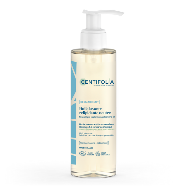 HUILE LAVANTE RELIPIDANTE aux prébiotiques, 195ml