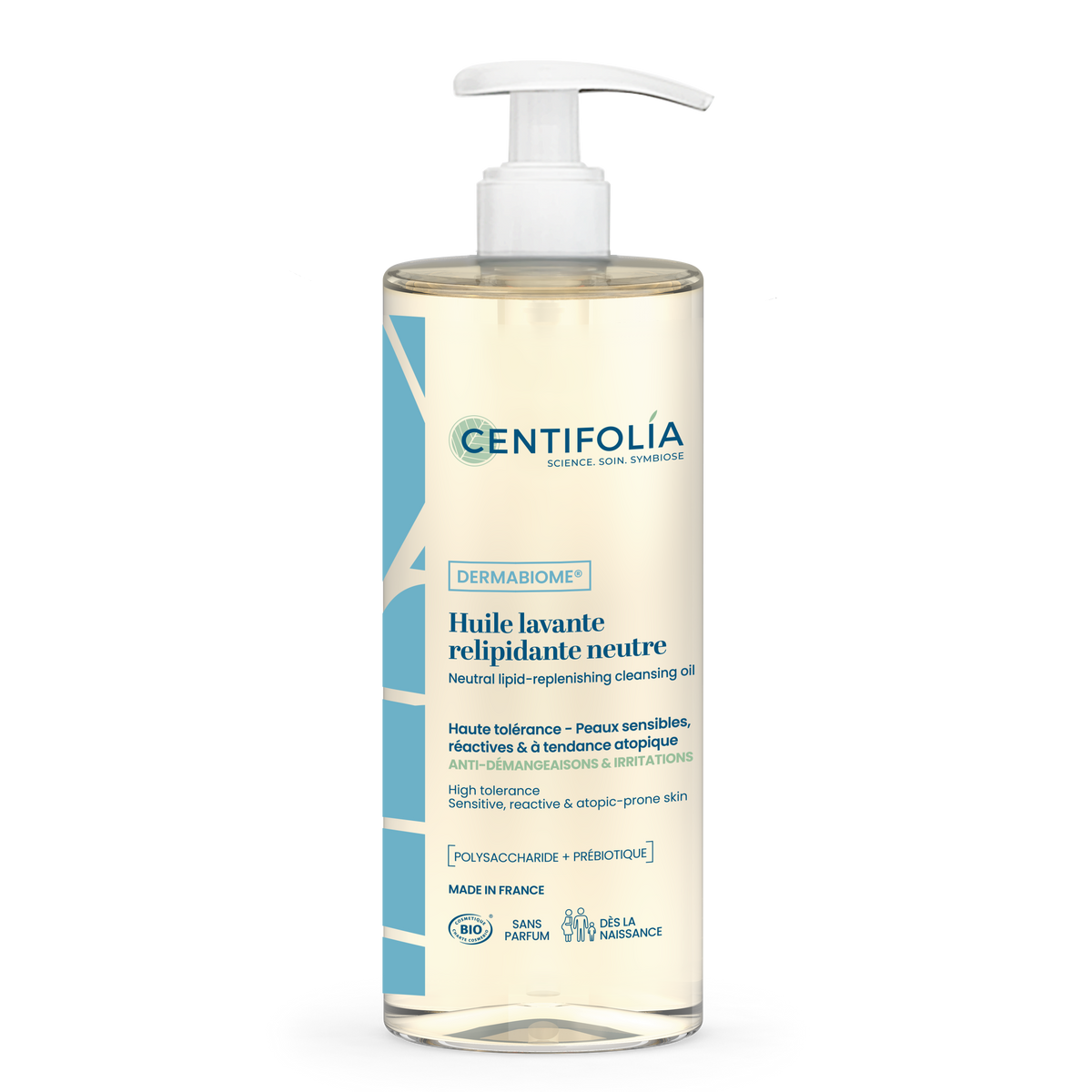 HUILE LAVANTE RELIPIDANTE aux prebiotiques 500ml,