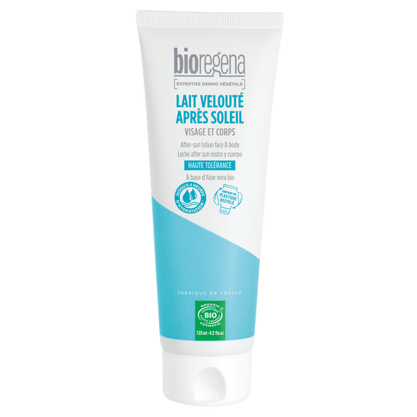 Lait velouté après soleil visage et corps 125ml - adultes et enfants dés 6 ans.