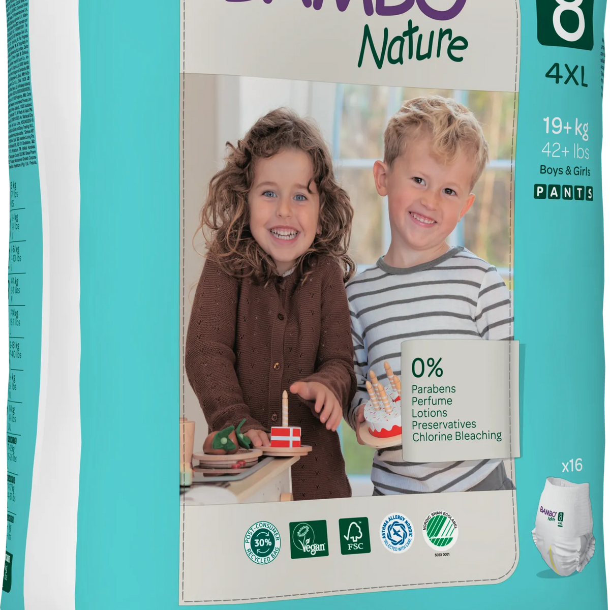 BAMBO Nature Culotte d’apprentissage (Taille 8)