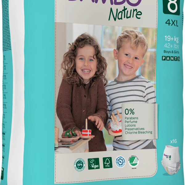 BAMBO Nature Culotte d’apprentissage (Taille 8)