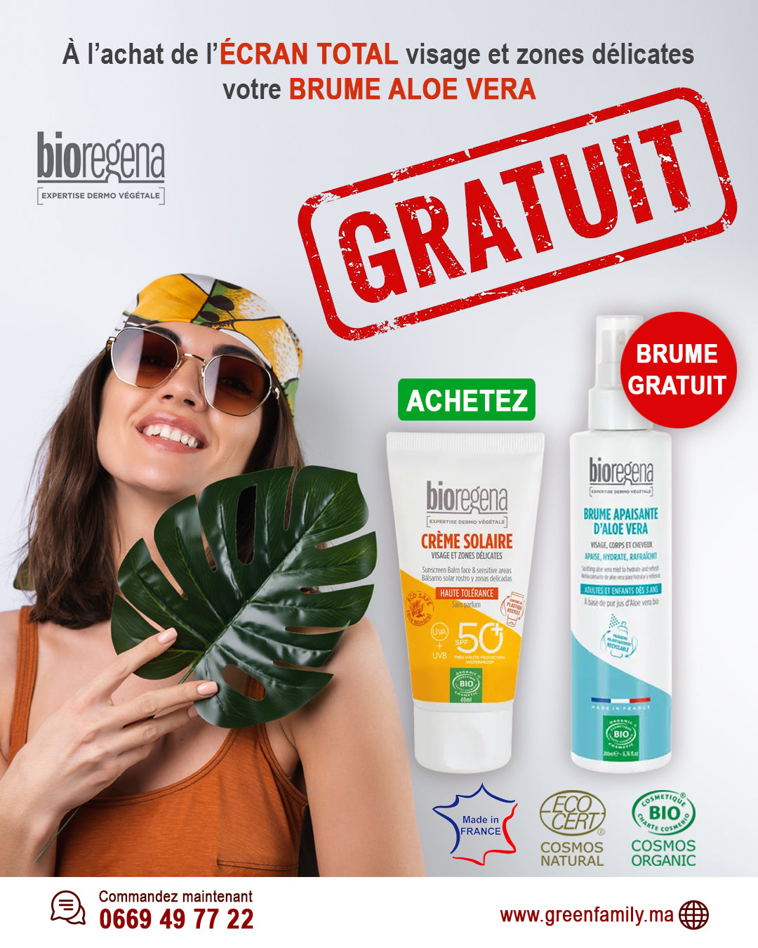 🌞 OFFRE SPÉCIALE ÉCRAN TOTAL SPF50 & BAUME SOLAIRE BIO