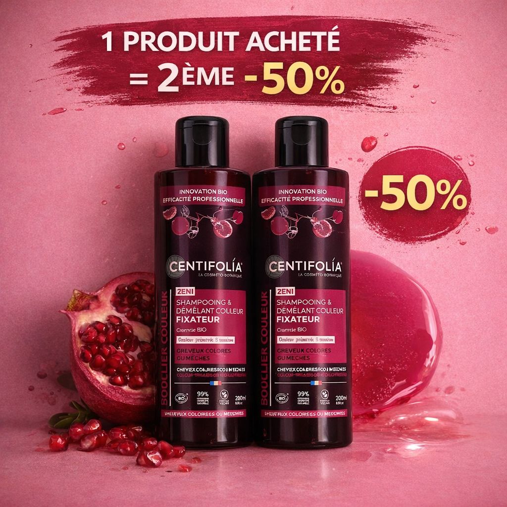 OFFRE  2 x Shampooing & démêlant fixateur couleur 2en1 200 ml