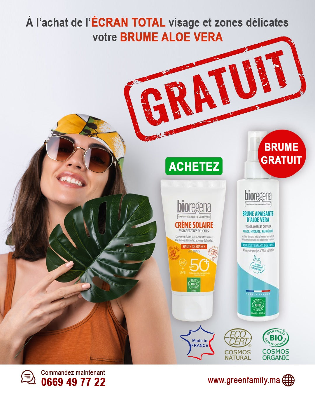 🌞 OFFRE SPÉCIALE ÉCRAN TOTAL SPF50 & BAUME SOLAIRE BIO