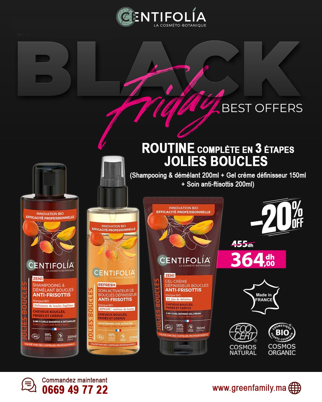 Pack Routine Jolies Boucles