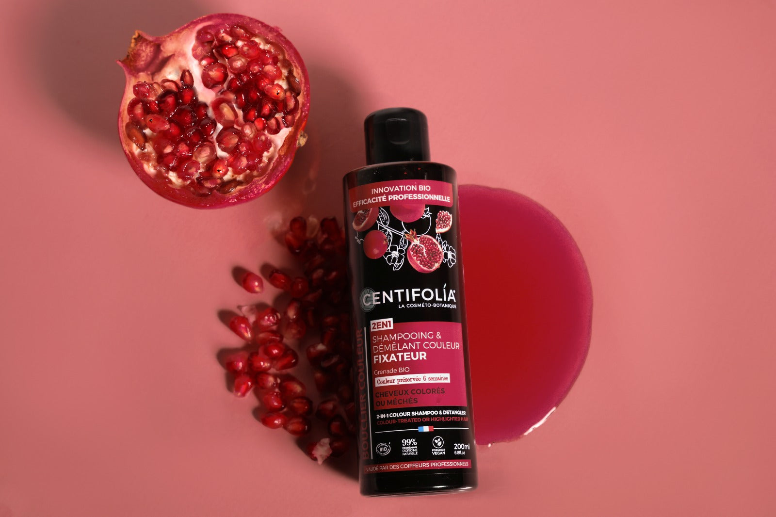 OFFRE  2 x Shampooing & démêlant fixateur couleur 2en1 200 ml