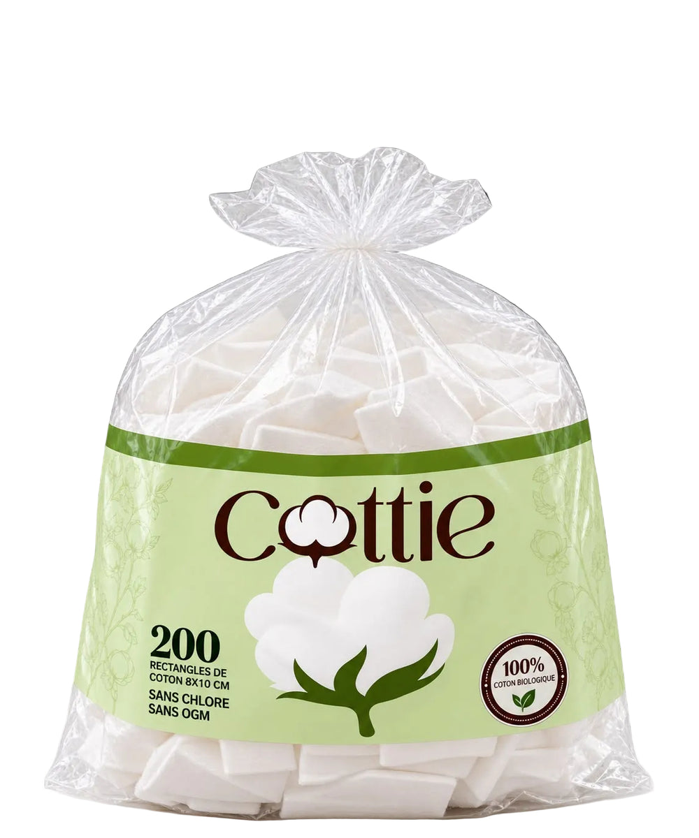 Coton BIO pour la toilette de bébé et maman COTTIE