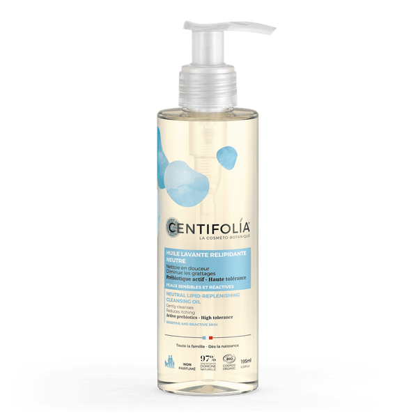 HUILE LAVANTE RELIPIDANTE aux prébiotiques, 195ml