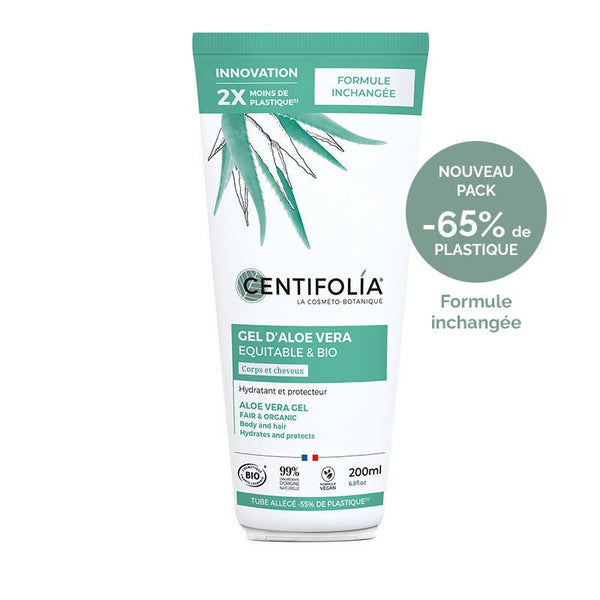 Gel d’aloe vera bio 200ml