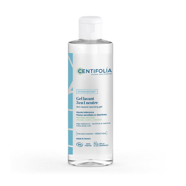 GEL LAVANT au prébiotique, 3EN1 : Visage, corps, cheveux – 250ml