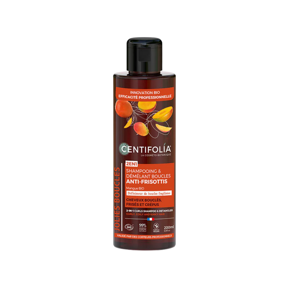 Shampooing & démêlant boucles anti frisottis 2en1 200 ml